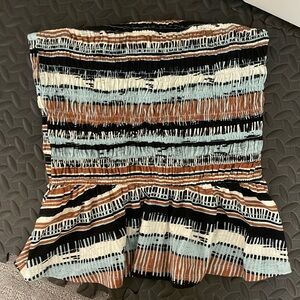 Anthropologie Porridge Strapless Tank Top